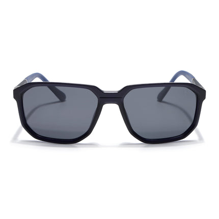 Eyejack Blue Wayfarer Polarized Sunglasses for Men & Women (91128PCL1140)