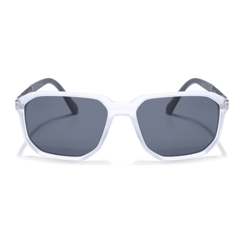 Eyejack Transparent Wayfarer Polarized Sunglasses for Men & Women (91128PCL1141)