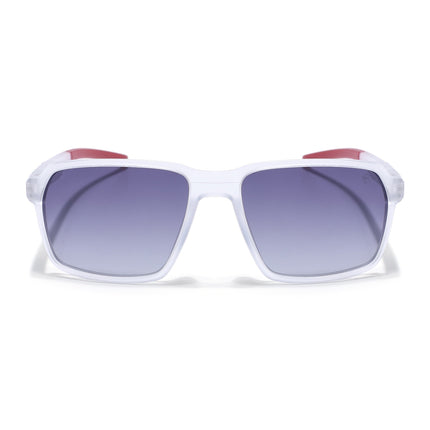 Eyejack Transparent Wayfarer Polarized Sunglasses for Men & Women (91141PCL1146)