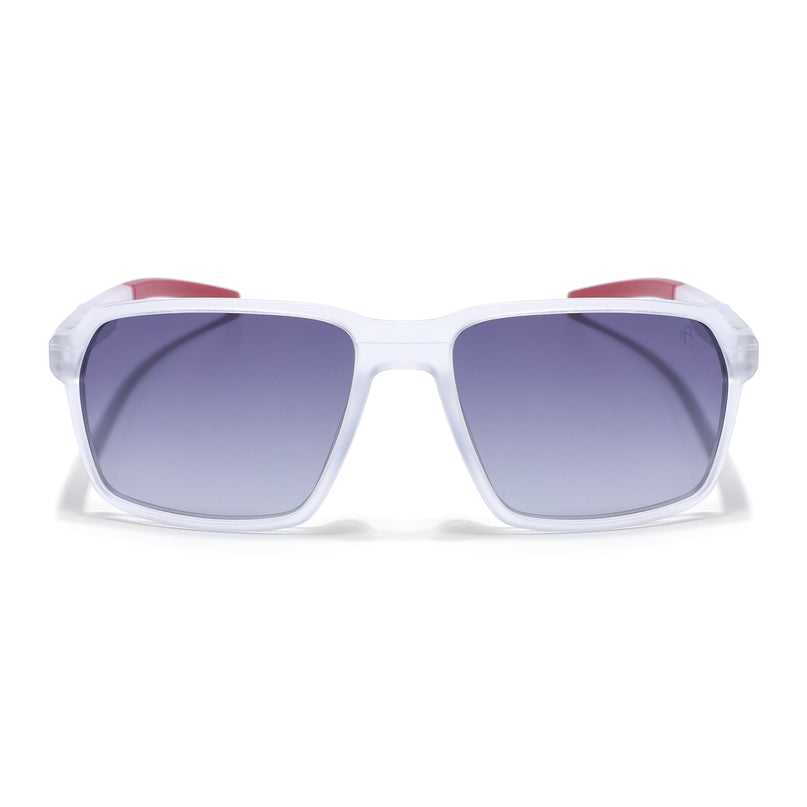Eyejack Transparent Wayfarer Polarized Sunglasses for Men & Women (91141PCL1146)