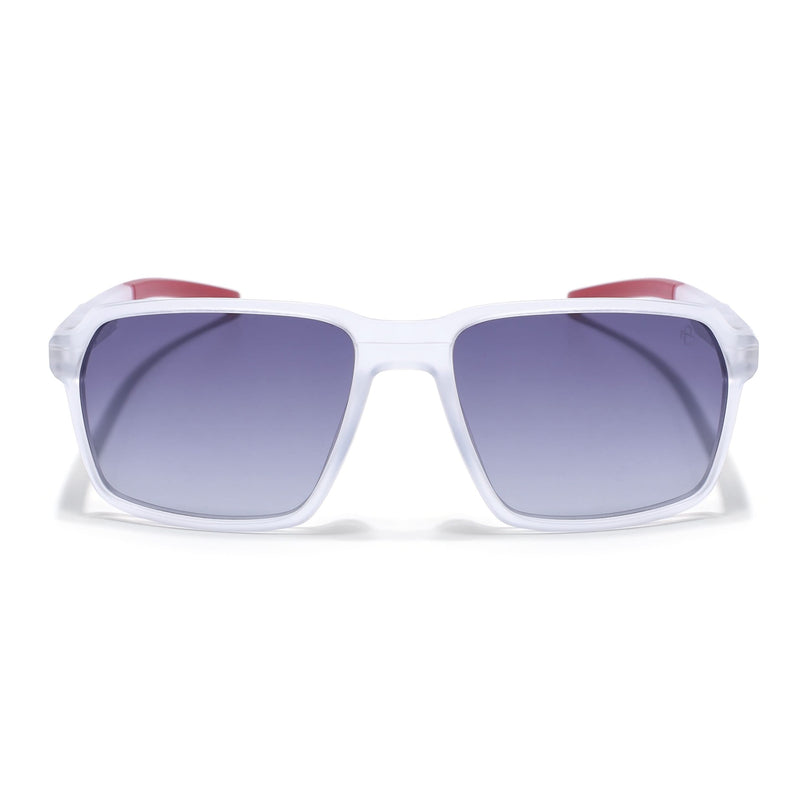 Eyejack Transparent Wayfarer Polarized Sunglasses for Men & Women (91141PCL1146)