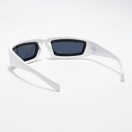 Black Wrap-Around Sunglasses - MG4353