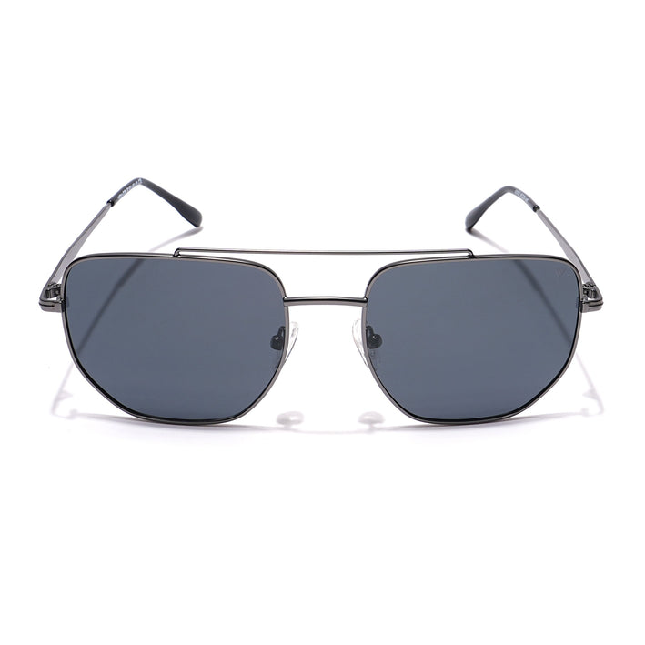 Voyage Select Square Polarized Sunglasses (Grey Lens | Grey Frame - SLPMG5950)