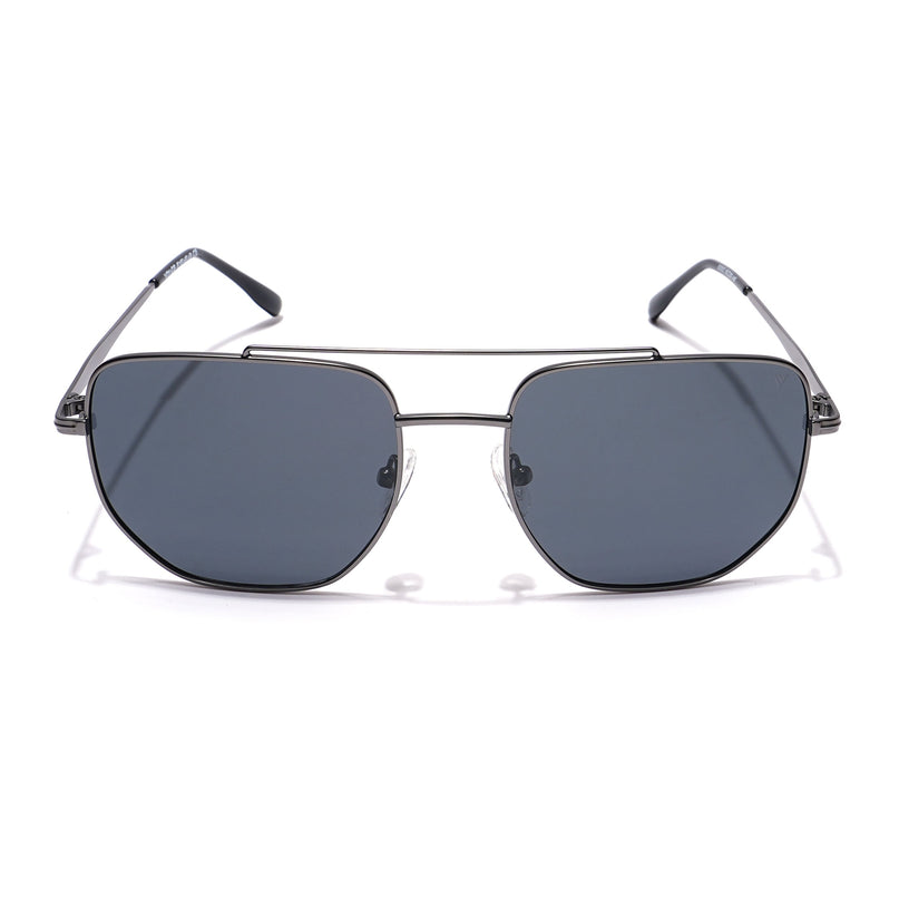 Voyage Select Square Polarized Sunglasses (Grey Lens | Grey Frame - SLPMG5950)