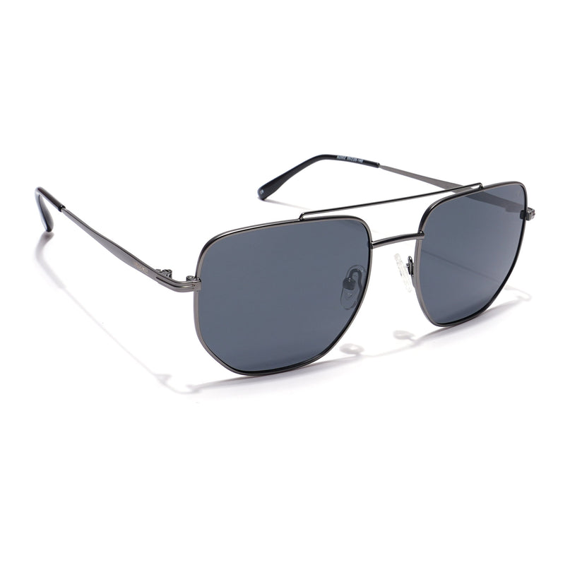 Voyage Select Square Polarized Sunglasses (Grey Lens | Grey Frame - SLPMG5950)