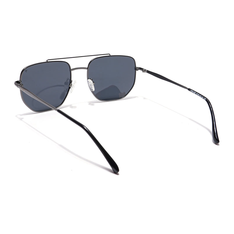 Voyage Select Square Polarized Sunglasses (Grey Lens | Grey Frame - SLPMG5950)