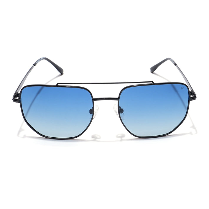 Voyage Select Square Polarized Sunglasses (Blue Lens | Black Frame - SLPMG5952)