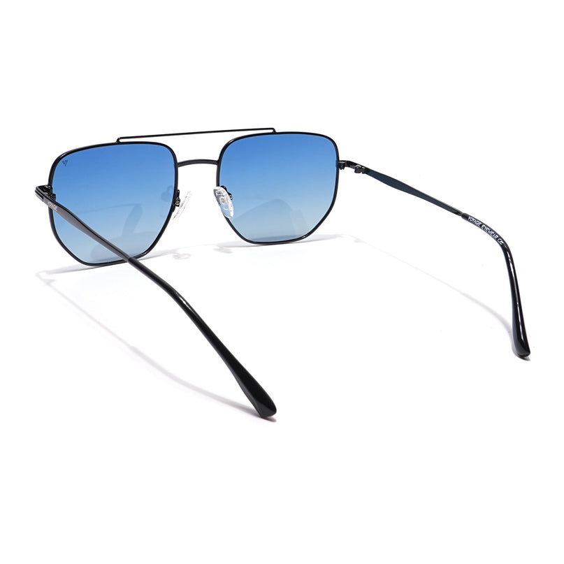 Voyage Select Square Polarized Sunglasses (Blue Lens | Black Frame - SLPMG5952)