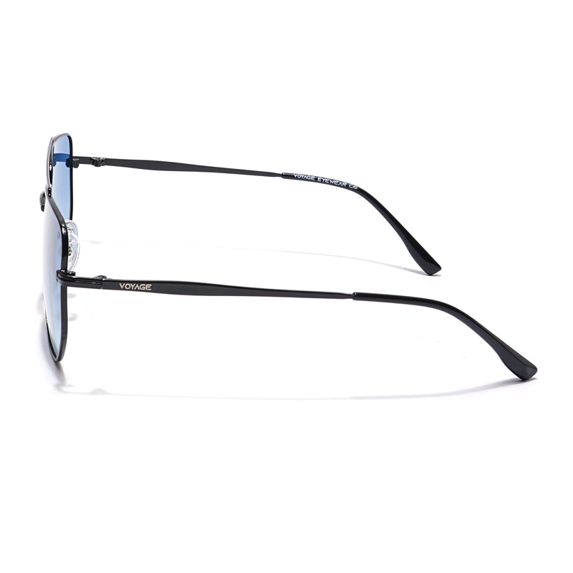 Voyage Select Square Polarized Sunglasses (Blue Lens | Black Frame - SLPMG5952)