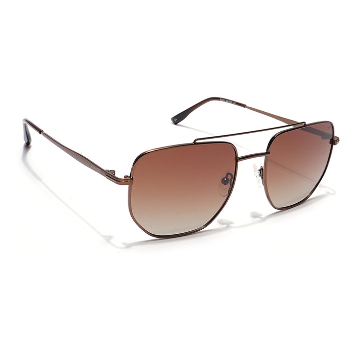 Voyage Select Square Polarized Sunglasses (Brown Lens | Brown Frame - SLPMG5954)