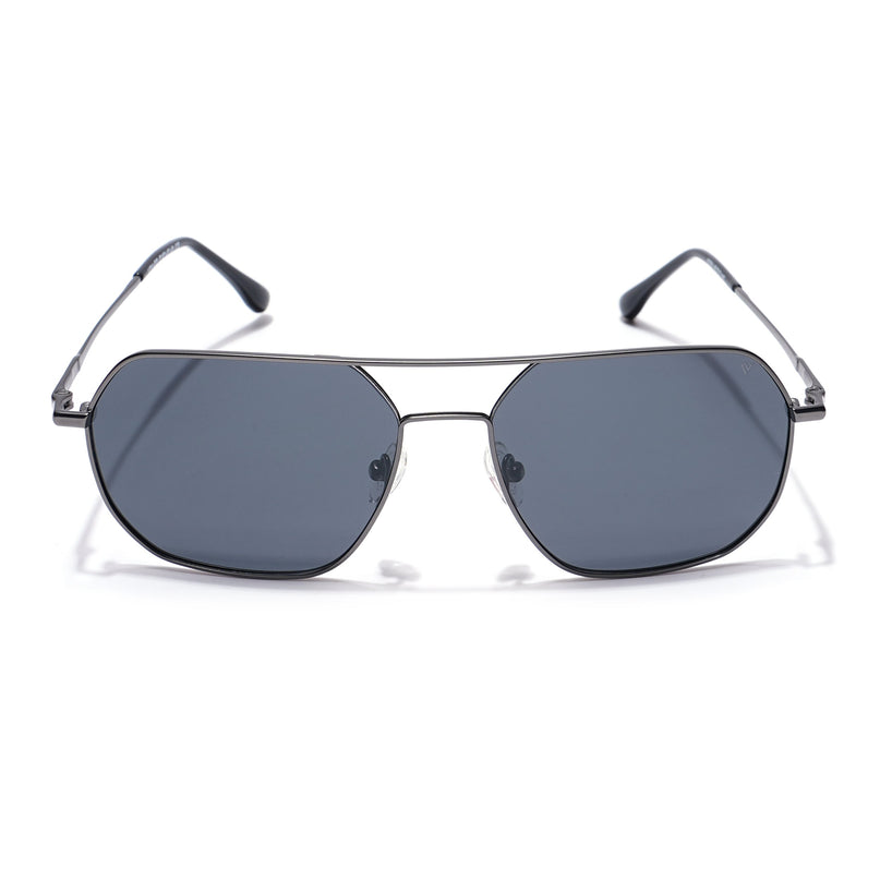 Voyage Select Square Polarized Sunglasses (Grey Lens | Grey Frame - SLPMG5960)