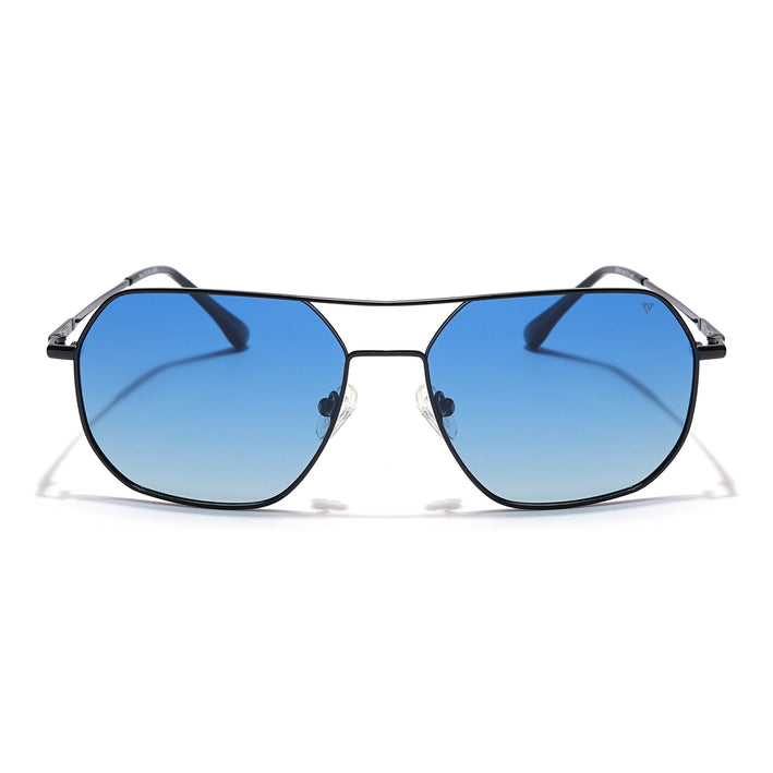 Voyage Select Square Polarized Sunglasses (Blue Lens | Black Frame - SLPMG5962)