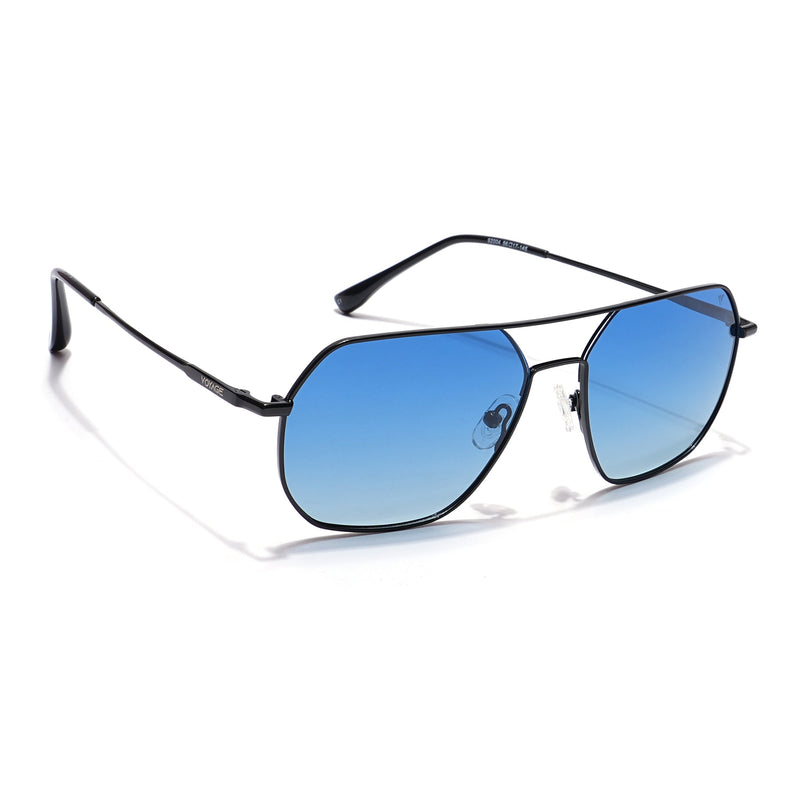 Voyage Select Square Polarized Sunglasses (Blue Lens | Black Frame - SLPMG5962)