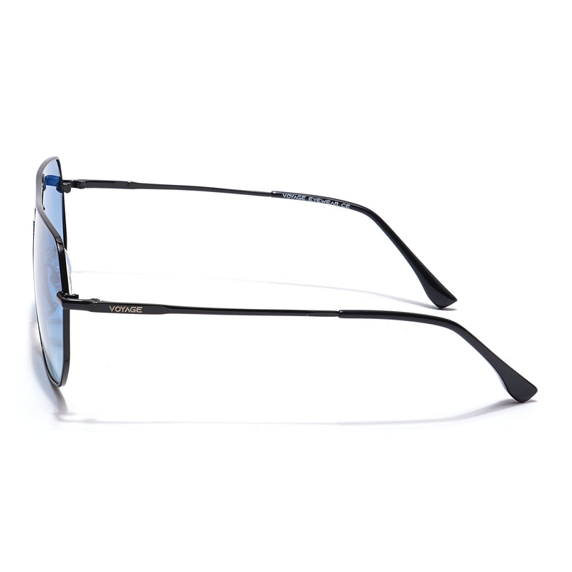 Voyage Select Square Polarized Sunglasses (Blue Lens | Black Frame - SLPMG5962)