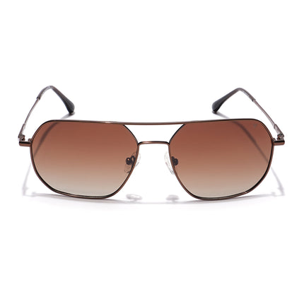 Voyage Select Square Polarized Sunglasses (Brown Lens | Brown Frame - SLPMG5964)