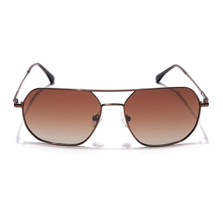 Voyage Select Square Polarized Sunglasses (Brown Lens | Brown Frame - SLPMG5964)
