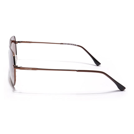 Voyage Select Square Polarized Sunglasses (Brown Lens | Brown Frame - SLPMG5964)