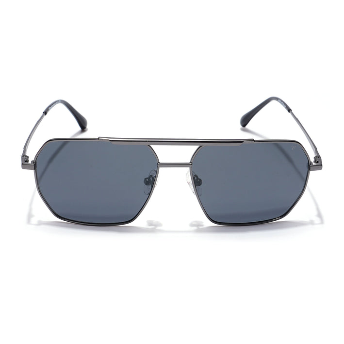 Voyage Select Square Polarized Sunglasses (Grey Lens | Grey Frame - SLPMG5955)