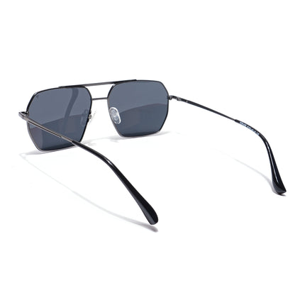 Voyage Select Square Polarized Sunglasses (Grey Lens | Grey Frame - SLPMG5955)