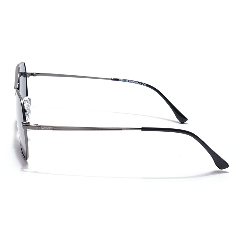 Voyage Select Square Polarized Sunglasses (Grey Lens | Grey Frame - SLPMG5955)