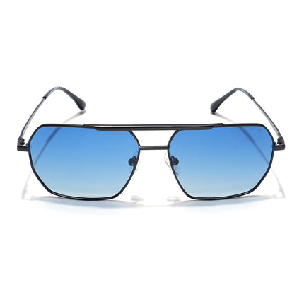Voyage Select Square Polarized Sunglasses (Blue Lens | Black Frame - SLPMG5957)