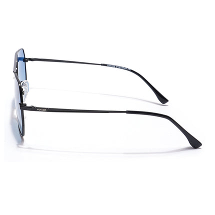 Voyage Select Square Polarized Sunglasses (Blue Lens | Black Frame - SLPMG5957)