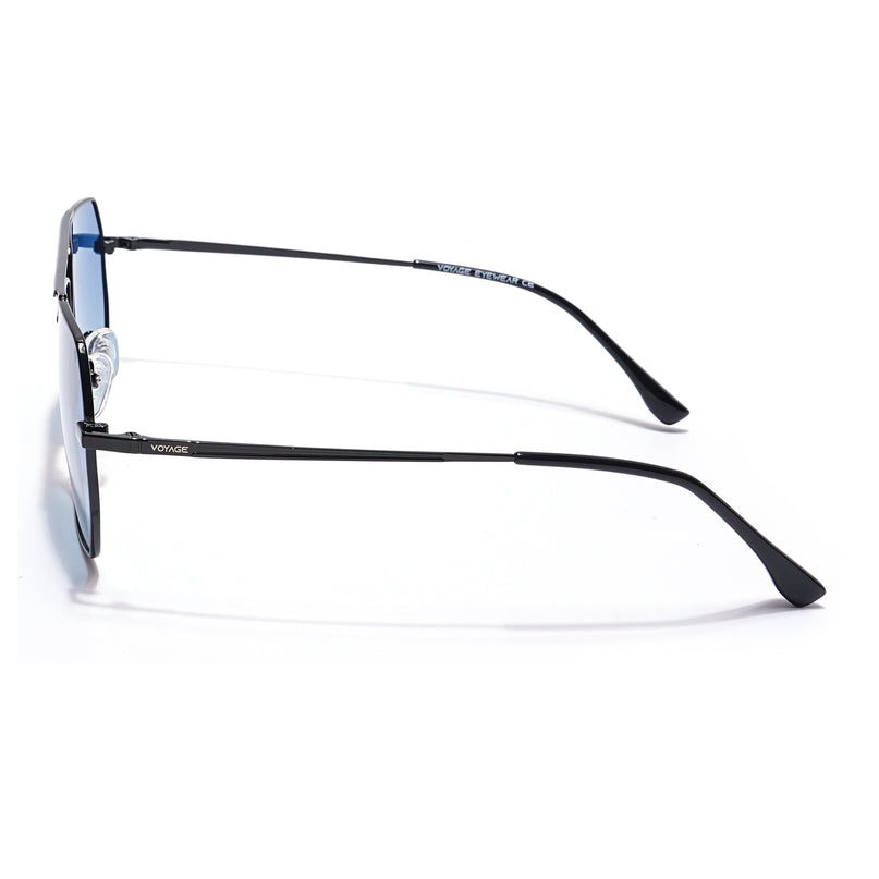 Voyage Select Square Polarized Sunglasses (Blue Lens | Black Frame - SLPMG5957)