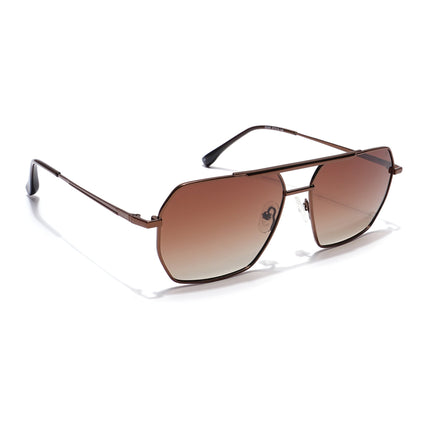 Voyage Select Square Polarized Sunglasses (Brown Lens | Brown Frame - SLPMG5959)