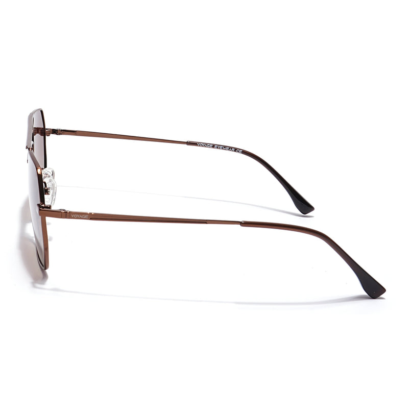 Voyage Select Square Polarized Sunglasses (Brown Lens | Brown Frame - SLPMG5959)