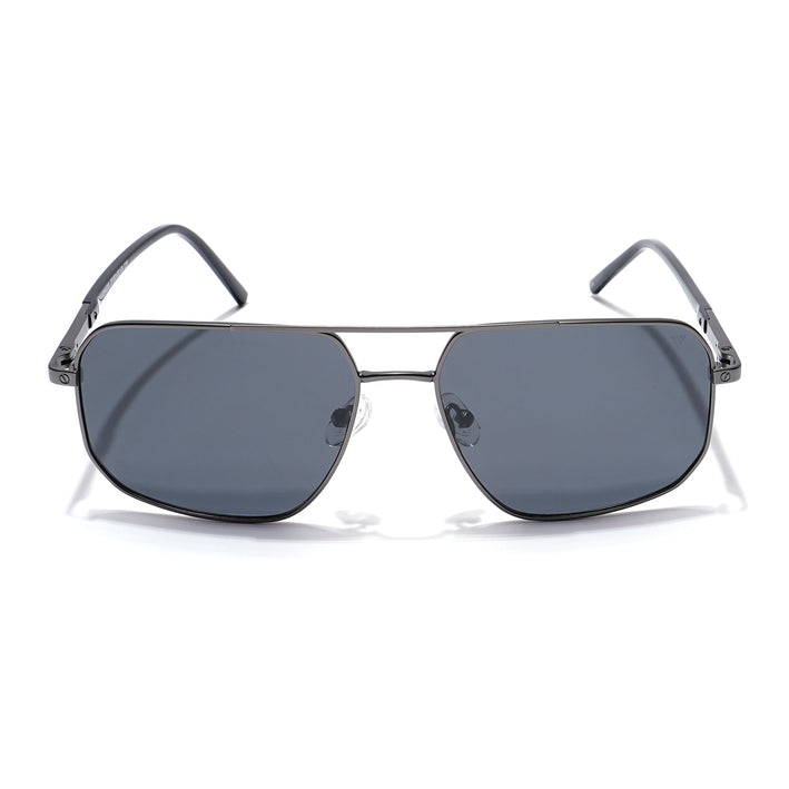 Voyage Select Square Polarized Sunglasses (Grey Lens | Grey Frame - SLPMG5946)