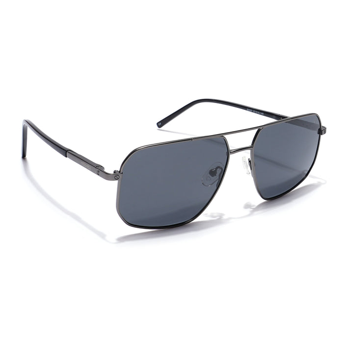 Voyage Select Square Polarized Sunglasses (Grey Lens | Grey Frame - SLPMG5946)