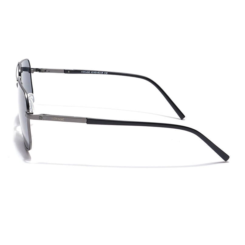 Voyage Select Square Polarized Sunglasses (Grey Lens | Grey Frame - SLPMG5946)