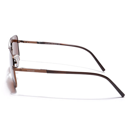 Voyage Select Square Polarized Sunglasses (Brown Lens | Brown Frame - SLPMG5949)