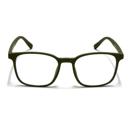 Eyejack NEO Olive Wayfarer Eyeglasses for Men & Women (92016CL1185-C2)