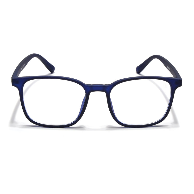 Eyejack NEO Navy Blue Wayfarer Eyeglasses for Men & Women (92016CL1186-C3)