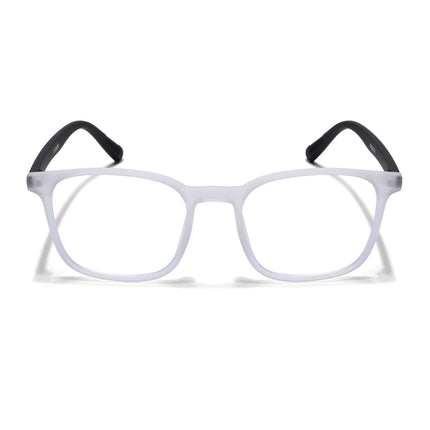 Eyejack NEO Transparent Wayfarer Eyeglasses for Men & Women (92016CL1189-C6)