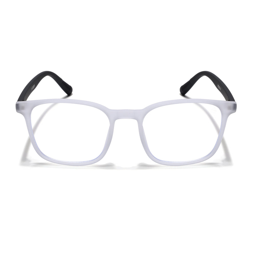 Eyejack NEO Transparent Wayfarer Eyeglasses for Men & Women (92016CL1189-C6)