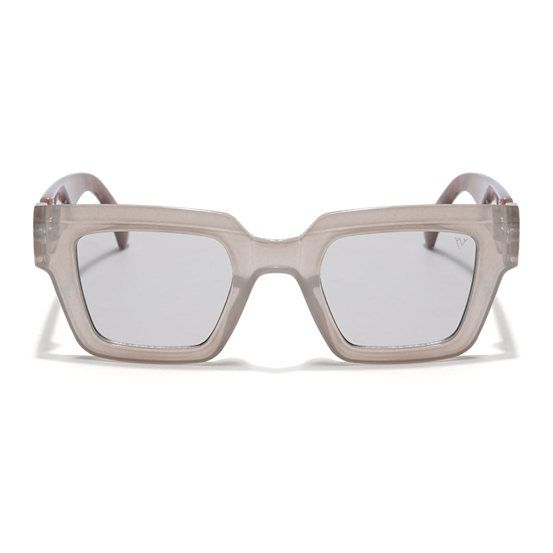 Wayfarer Sunglasses (Clear Lens | Grey Frame - MG5804)
