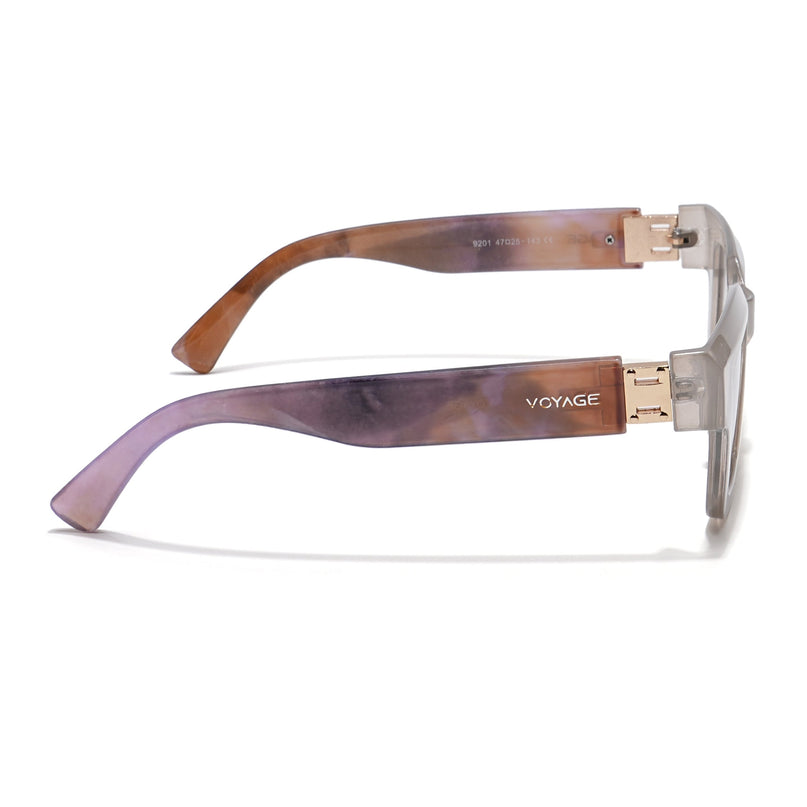 Wayfarer Sunglasses (Clear Lens | Grey Frame - MG5804)