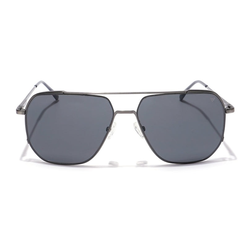 Voyage Select Square Polarized Sunglasses (Grey Lens | Grey Frame - SLPMG5944)