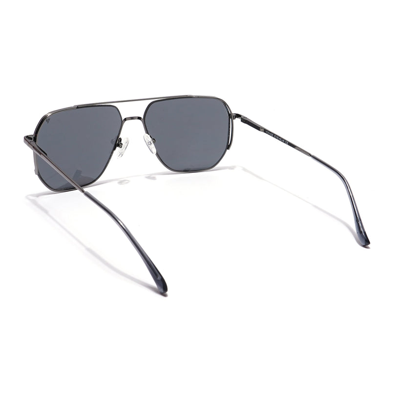 Voyage Select Square Polarized Sunglasses (Grey Lens | Grey Frame - SLPMG5944)