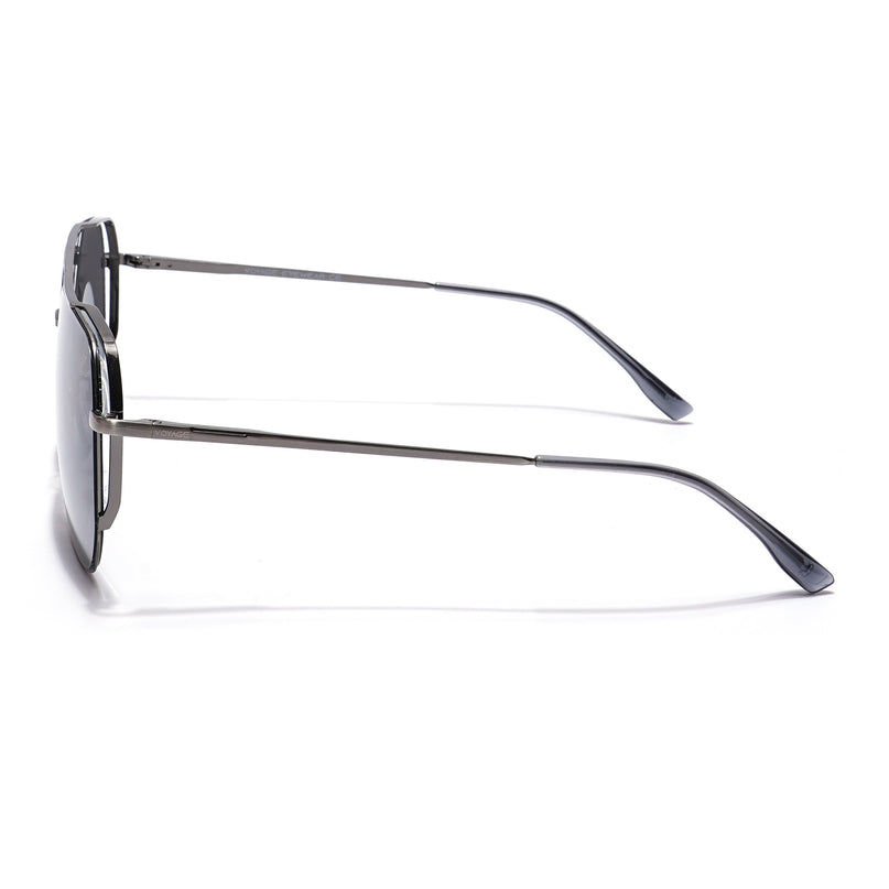 Voyage Select Square Polarized Sunglasses (Grey Lens | Grey Frame - SLPMG5944)