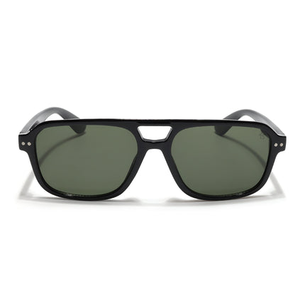 Eyejack Black Wayfarer Sunglasses for Men & Women (9265CL968)