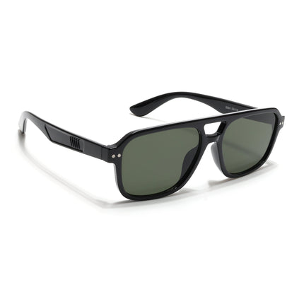 Eyejack Black Wayfarer Sunglasses for Men & Women (9265CL968)