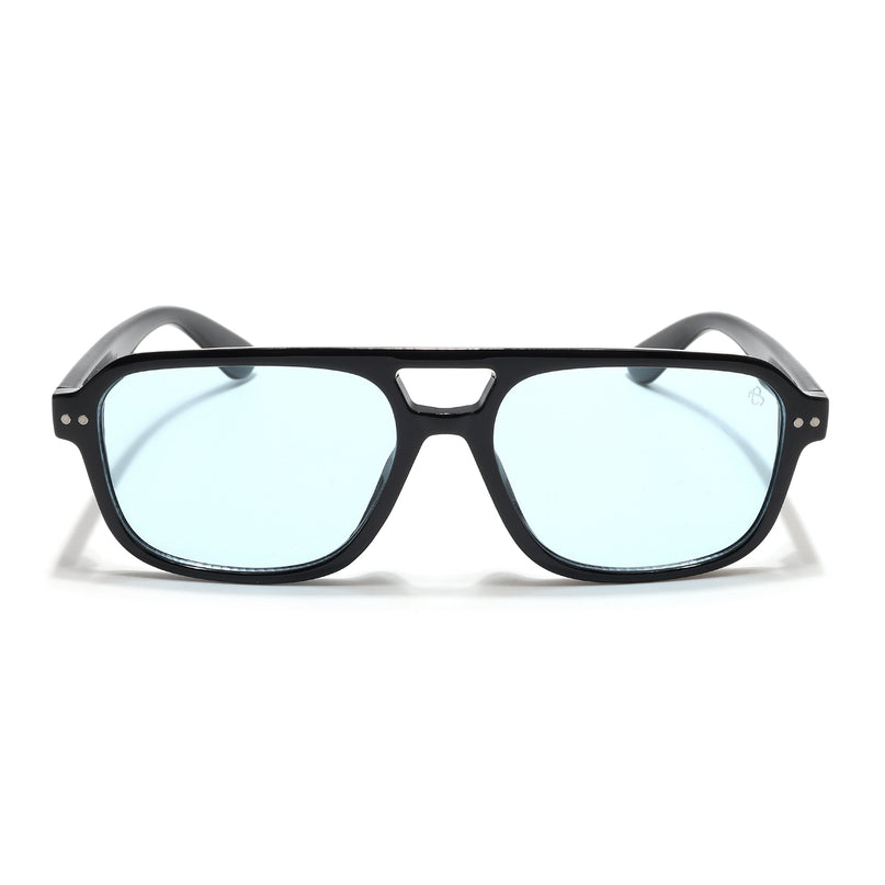 Eyejack Black Wayfarer Sunglasses for Men & Women (9265CL969)