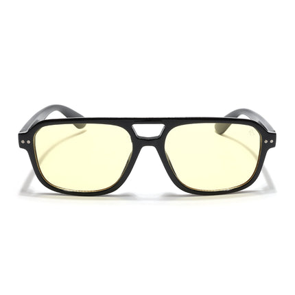 Eyejack Black Wayfarer Sunglasses for Men & Women (9265CL970)
