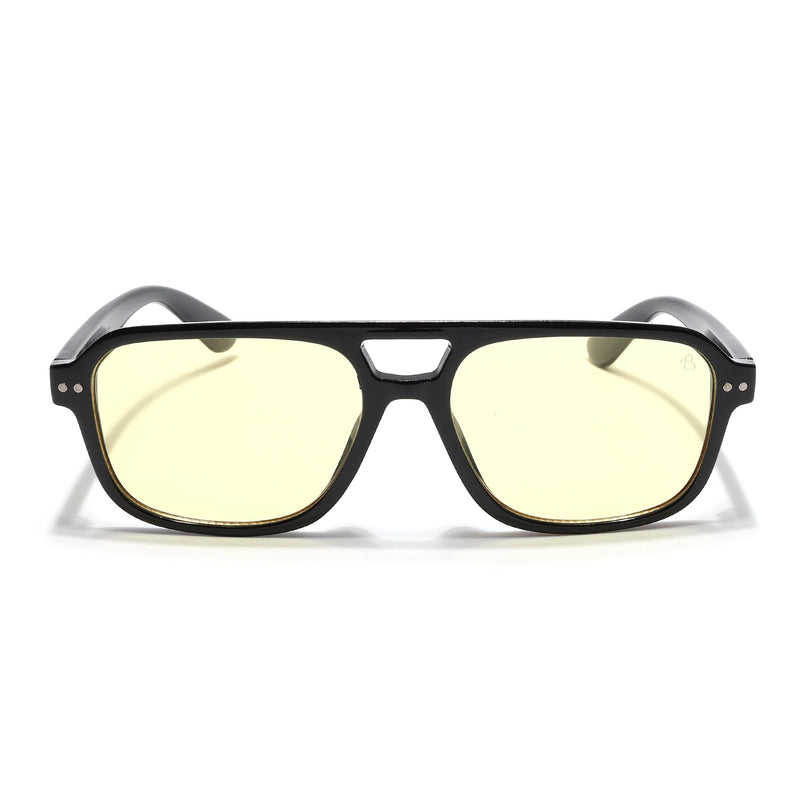 Eyejack Black Wayfarer Sunglasses for Men & Women (9265CL970)