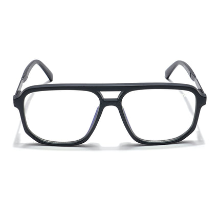 Voyage Veloura Select Matt Black Wayfarer Eyeglasses for Men & Women - SLMG6157-C1