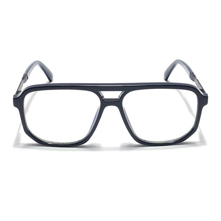 Voyage Veloura Select Shine Black Wayfarer Eyeglasses for Men & Women - SLMG6158-C2