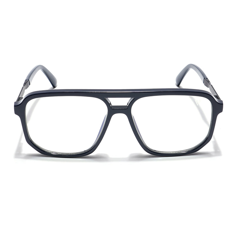 Voyage Veloura Select Shine Black Wayfarer Eyeglasses for Men & Women - SLMG6158-C2